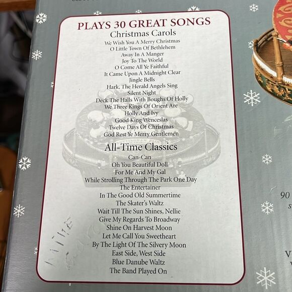 Mr. Christmas Spinning Tea Cups Nottingham Fair Animated Musical Holiday Decor - Picture 10 of 12